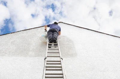 Peinture extérieure à Voulmentin — façades et ravalement